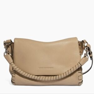 NWT Aimee Kestenberg  Zen Convertible Leather Crossbody Bag- Camel